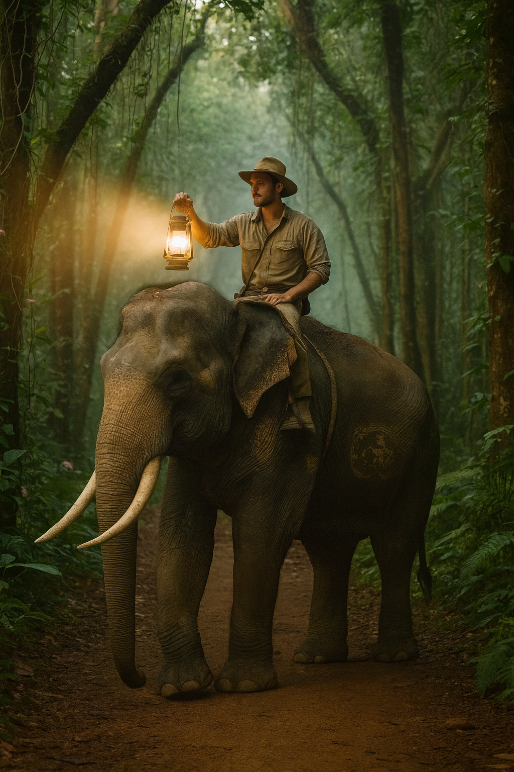 Resplendent Lanka host guiding travelers through tea fields